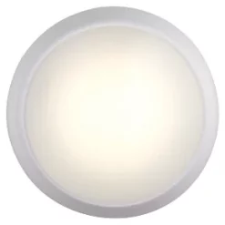 LAP Amazon LED Bathroom Ceiling Light Gloss White 16W 1200lm -Indoor Lighting Sales Store 449PP A3