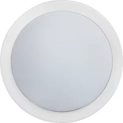 Luceco LED Decorative Indoor Bulkhead White & Chrome 14W 1300lm -Indoor Lighting Sales Store 463KJ A2