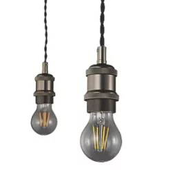 Quay Design Denver 5-Light Pendant Brushed Bronze -Indoor Lighting Sales Store 467VG A2
