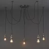 Quay Design Denver 5-Light Pendant Brushed Bronze 1 Quay Design Denver 5-Light Pendant Brushed Bronze -Indoor Lighting Sales Store 467VG P