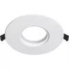Luceco FType Downlight Bezel Adaptor Plate Matt White -Indoor Lighting Sales Store 469KJ P