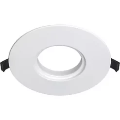 Luceco FType Downlight Bezel Adaptor Plate Matt White
