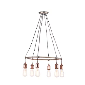 Quay Design Stafford LED Pendant Light Aged Pewter 12W 210lm 4 Quay Design Stafford LED Pendant Light Aged Pewter 12W 210lm - Image 2