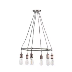 Quay Design Stafford LED Pendant Light Aged Pewter 12W 210lm 10 Quay Design Stafford LED Pendant Light Aged Pewter 12W 210lm -Indoor Lighting Sales Store 471VH A2