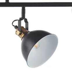 Quay Design Orion Bar 4-Light Spotlight Matt Black -Indoor Lighting Sales Store 483VG A2