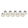 LAP Fixed LED Downlights Chrome 4.5W 400lm 10 Pack -Indoor Lighting Sales Store 486PP P