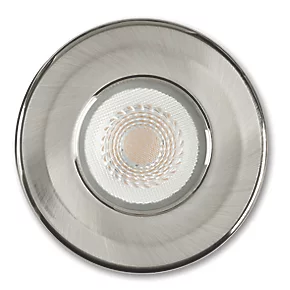 Collingwood H2 Lite 500 Fixed Fire Rated LED Downlight Brushed Steel 5W 500lm 5 Collingwood H2 Lite 500 Fixed Fire Rated LED Downlight Brushed Steel 5W 500lm - Image 3