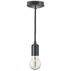 Knightsbridge 8270MB Contemporary Pendant Matt Black -Indoor Lighting Sales Store 497TY A2
