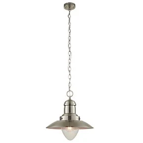 Quay Design Brim Ceiling Pendant Satin Nickel 4 Quay Design Brim Ceiling Pendant Satin Nickel - Image 2