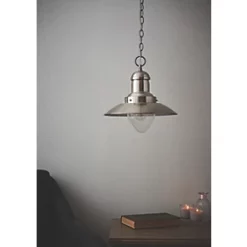 Quay Design Brim Ceiling Pendant Satin Nickel 11 Quay Design Brim Ceiling Pendant Satin Nickel -Indoor Lighting Sales Store 504VG A3