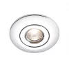Fixed GU10 / GU5.3 Downlight Converter Polished Chrome -Indoor Lighting Sales Store 5057K P
