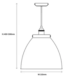 Quay Design Banbridge Pendant Light Satin Taupe -Indoor Lighting Sales Store 505VG A5