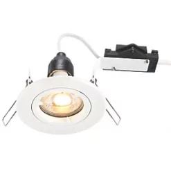 LAP Cast Fixed Downlight Matt White -Indoor Lighting Sales Store 521KJ A5