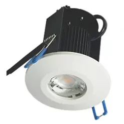 Robus Triumph Activate Fixed Fire Rated LED Downlight White 8W 670lm