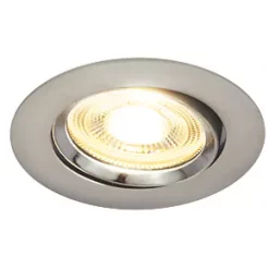 LAP Tilt LED Downlight Black Nickel 4.5W 420lm -Indoor Lighting Sales Store 564PP A3