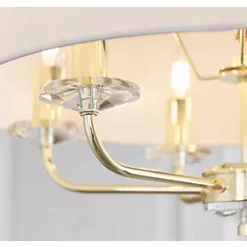 Quay Design Polaris 6-Light Pendant Brass Effect 11 Quay Design Polaris 6-Light Pendant Brass Effect -Indoor Lighting Sales Store 569VG A3