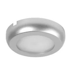 Ansell Reveal Round LED Under Cabinet Downlight Silver 2W 132lm 3 Pack