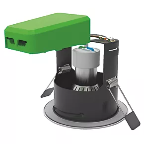 4lite WiZ Connected Fixed Fire Rated LED Smart Downlight Matt White 4.9W 345lm 4 4lite WiZ Connected Fixed Fire Rated LED Smart Downlight Matt White 4.9W 345lm - Image 2