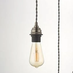 Quay Design Cable Set 3-Light Cable Set Pendant Satin Pewter -Indoor Lighting Sales Store 599VG A2