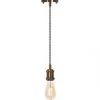 4lite LED Vintage Pendant Antique Brass 7.5W 645lm -Indoor Lighting Sales Store 599VH P