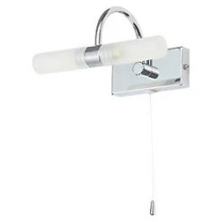 Spa Corvus Bathroom Wall Light Chrome