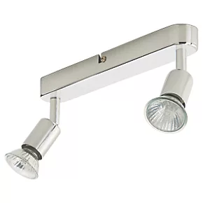 Sasha Rectangular 2-Light Spotlight Chrome 3 Sasha Rectangular 2-Light Spotlight Chrome
