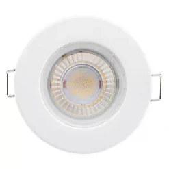 Luceco F-ECO Fixed Fire Rated LED Downlight White 5W 450lm 11 Luceco F-ECO Fixed Fire Rated LED Downlight White 5W 450lm -Indoor Lighting Sales Store 660KR A3