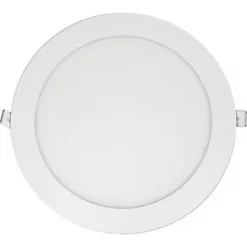 Luceco ECO Circular Fixed LED Low Profile Slimline Downlight White 22W 1530lm -Indoor Lighting Sales Store 663PX A2