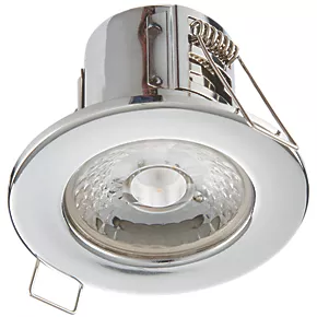 LAP CosmosEco Fixed Fire Rated LED Downlight Chrome 5.5W 500lm 4 LAP CosmosEco Fixed Fire Rated LED Downlight Chrome 5.5W 500lm - Image 2