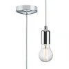 Knightsbridge 8270LPC Contemporary Long Pendant Polished Chrome