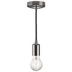 Knightsbridge 8270BN Contemporary Pendant Black Nickel -Indoor Lighting Sales Store 699TY A2