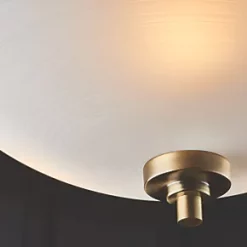 Quay Design Brooke Ceiling Flush Light Antique brass -Indoor Lighting Sales Store 704VG A5