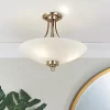 Quay Design Brooke Ceiling Flush Light Antique brass -Indoor Lighting Sales Store 704VG P
