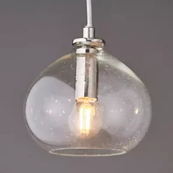 Quay Design Willow 3-Light Bar Pendant Bright Nickel -Indoor Lighting Sales Store 713VG A4