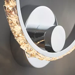 Quay Design Reena LED Integrated Wall Light Chrome 6W 580lm -Indoor Lighting Sales Store 717VG A4