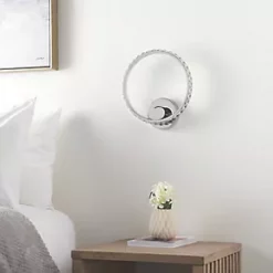 Quay Design Reena LED Integrated Wall Light Chrome 6W 580lm -Indoor Lighting Sales Store 717VG A5