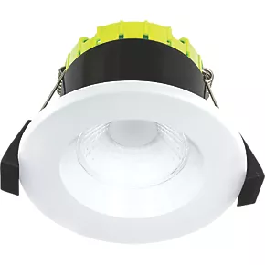 Luceco FType Compact Regressed Fixed Fire Rated LED Downlight White 4W 400lm 4 Luceco FType Compact Regressed Fixed Fire Rated LED Downlight White 4W 400lm - Image 2
