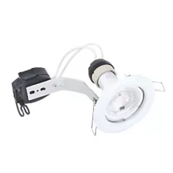 Aurora EN-DLM211PKW/40 Fixed LED Downlight Contractor Pack White 3.5W 360lm 10 Pack