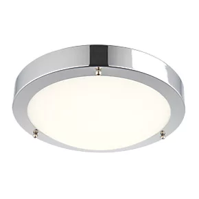 Saxby Anchorage LED Bathroom Ceiling Light Chrome 9W 650lm 4 Saxby Anchorage LED Bathroom Ceiling Light Chrome 9W 650lm - Image 2