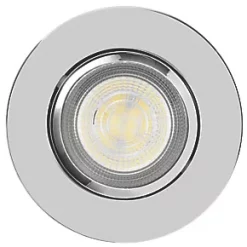 LAP Tilt LED Downlight Chrome 4.5W 400lm -Indoor Lighting Sales Store 764PP A2