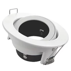 LAP Cast Baffle Tilt Anti-Glare Recessed Downlight White 9 LAP Cast Baffle Tilt Anti-Glare Recessed Downlight White -Indoor Lighting Sales Store 774KJ A2