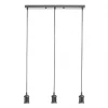 4lite Decorative Bar Pendant Blackened Silver -Indoor Lighting Sales Store 801TV P