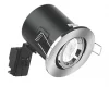 Aurora EFD Adjustable Fire Rated LED Downlight Polished Chrome 5W 500lm -Indoor Lighting Sales Store 8184P P