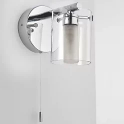 Quay Design Ava LED Bathroom Wall Light Chrome 2.5W 200lm -Indoor Lighting Sales Store 820VH A4