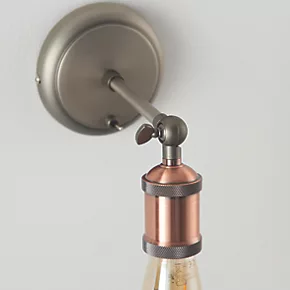 Quay Design Stafford LED Wall Light Aged Pewter 2W 210lm 6 Quay Design Stafford LED Wall Light Aged Pewter 2W 210lm - Image 4