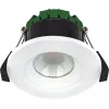 Luceco FType Compact Fixed Cylinder Fire Rated LED Downlight White 6W 470lm -Indoor Lighting Sales Store 873KH P