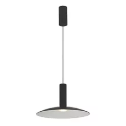 4lite LED Decorative Dimmable Pendant Black 16W 926lm