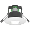 4lite WiZ Connected Fixed Fire Rated LED Smart Downlight Matt White 4.9W 345lm