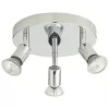 Sasha Round 3-Light Spotlight Chrome -Indoor Lighting Sales Store 9028V P