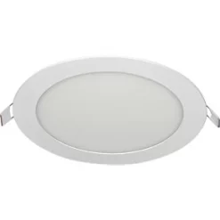 Luceco ECO Circular Fixed LED Low Profile Slimline Downlight White 17W 960lm
